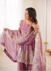 KF 2113 Kalaai Chartin Embroidery Plazzo Suits
